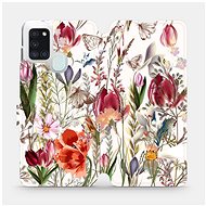 Flip case for Samsung Galaxy A21S - MP01S Blossoming meadow - Phone Cover