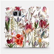 Flip case for Samsung Galaxy S7 Edge - MP01S Blossoming meadow - Phone Cover