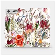Flip case for Sony Xperia XZ1 Compact - MP01S Blossoming meadow - Phone Cover