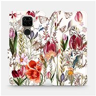 Flip case for Xiaomi Redmi Note 9 - MP01S Blossoming meadow - Phone Cover