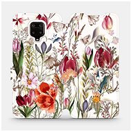 Flip case for Xiaomi Redmi Note 9 Pro - MP01S Blossoming meadow - Phone Cover