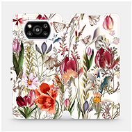 Flip case for Xiaomi POCO X3 Pro - MP01S Blossoming meadow - Phone Cover