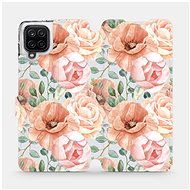 Flip mobile phone case Samsung Galaxy A12 - MP02S Pastel flowers - Phone Cover