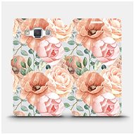 Flip mobile phone case Samsung Galaxy A5 2015 - MP02S Pastel flowers - Phone Cover