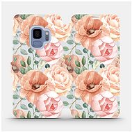 Flip case for Samsung Galaxy S9 - MP02S Pastel flowers - Phone Cover