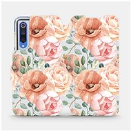 Flip case for Xiaomi Mi 9 SE - MP02S Pastel flowers - Phone Cover