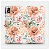 Flip case for Xiaomi Redmi 7A - MP02S Pastel flowers - Phone Cover