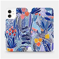 Flip case for Apple iPhone 11 - MP03P Blue flower - Phone Cover