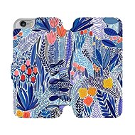 Flip case for Apple iPhone 6s / iPhone 6 - MP03P Blue flower - Phone Cover