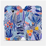 Flip case for Samsung Galaxy A5 2017 - MP03P Blue flower - Phone Cover