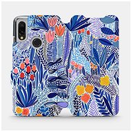Flip case for Xiaomi Redmi 7 - MP03P Blue flower - Phone Cover