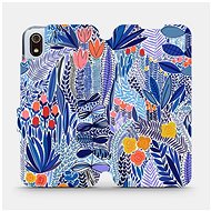 Flip case for Xiaomi Redmi 7A - MP03P Blue flower - Phone Cover