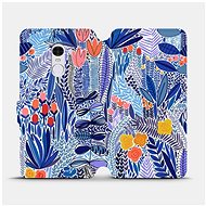 Flip case for Xiaomi Redmi Note 4 Global - MP03P Blue flower - Phone Cover