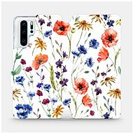 Mobiwear Flip case for mobile Huawei P30 Pro - MP04S Meadow Flower - Phone Cover