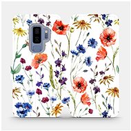 Mobiwear Flip case for Samsung Galaxy S9 Plus - MP04S Meadow Flower - Phone Cover