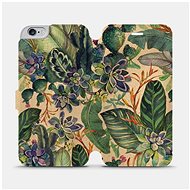 Flip mobile phone case Apple iPhone 6s Plus / iPhone 6 Plus - VP05S Succulents - Phone Cover