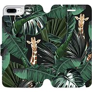 Flip mobile phone case Apple iPhone 8 Plus - VP06P Giraffes - Phone Cover