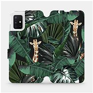 Flip mobile phone case Samsung Galaxy A51 - VP06P Giraffes - Phone Cover