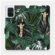Flip mobile phone case Samsung Galaxy A71 - VP06P Giraffes - Phone Cover