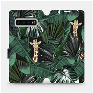 Flip mobile phone case Samsung Galaxy S10 Plus - VP06P Giraffes - Phone Cover
