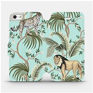 Flip mobile phone case Apple iPhone SE / iPhone 5 / iPhone 5S - MP08S Two cats - Phone Cover