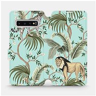 Flip mobile phone case Samsung Galaxy S10 - MP08S Two cats - Phone Cover