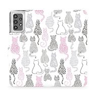 Flip case for Samsung Galaxy A32 LTE - MX01S Cat's Back - Phone Cover