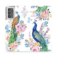 Flip case for Samsung Galaxy A32 LTE - MX08S Peacocks - Phone Cover