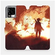 Flip case for mobile Realme 8 - MA06S Figure in the fire - Phone Cover