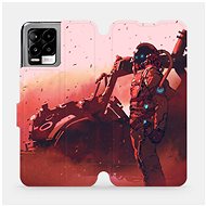 Flip mobile phone case Realme 8 - MA09S Explorer with red rover - Phone Cover