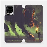 Flip mobile phone case Realme 8 - VA08P Monster and boy with torch - Phone Cover