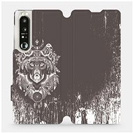 Flip case for Sony Xperia 1 III - V064P Wolf and dreamcatcher - Phone Cover