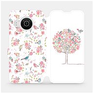 Flip mobile phone case Nokia X20 - M120S Tree and birds - Phone Cover