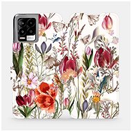 Flip mobile phone case Realme 8 - MP01S Blossoming meadow - Phone Cover