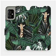 Flip case for mobile Asus Zenfone 8 - VP06P Giraffes - Phone Cover