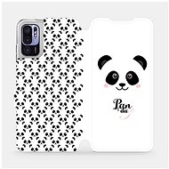Flip case for Xiaomi Redmi Note 10 5G - M030P Panda Amálka - Phone Cover