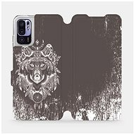 Flip case for Xiaomi Redmi Note 10 5G - V064P Wolf and dream catcher - Phone Cover