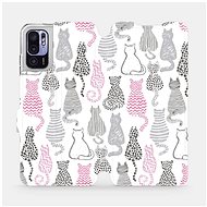 Flip case for Xiaomi Redmi Note 10 5G - MX01S Cat's Back - Phone Cover