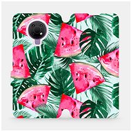 Flip mobile phone case Nokia G10 - MC08S Melon and leaves - Phone Cover