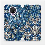 Flip mobile phone case Nokia G10 - V108P Blue mandala flowers - Phone Cover
