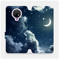 Flip mobile phone case Nokia G10 - V145P Night sky with moon - Phone Cover