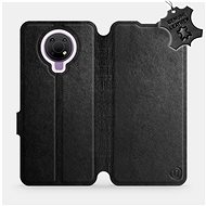 Leather flip case for Nokia G10 - Black - Black Leather - Phone Cover