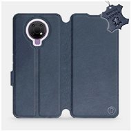 Leather flip mobile phone case Nokia G10 - Blue - Blue Leather - Phone Cover