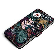 Mobiwear Flip case for Apple iPhone 7 - VP13S Dark Flora - Phone Case