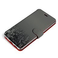 Mobiwear Flip case for Xiaomi 12 Pro - V063P City in grey - Phone Case