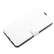 Mobiwear Flip case for Apple iPhone 13 Pro Max - C_WHS White&Gray with grey interior - Phone Case