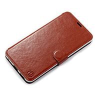 Mobiwear Flip case for Nokia G50 5G - C_BRS Brown&Gray with grey interior - Phone Case
