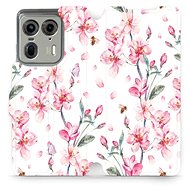 Mobiwear flip book for Motorola EDGE 50 Ultra - M124S - Phone Case