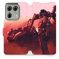 Mobiwear flip book for Motorola EDGE 50 Ultra - MA09S - Phone Case