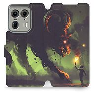 Mobiwear flip book for Motorola EDGE 50 Ultra - VA08P - Phone Case
